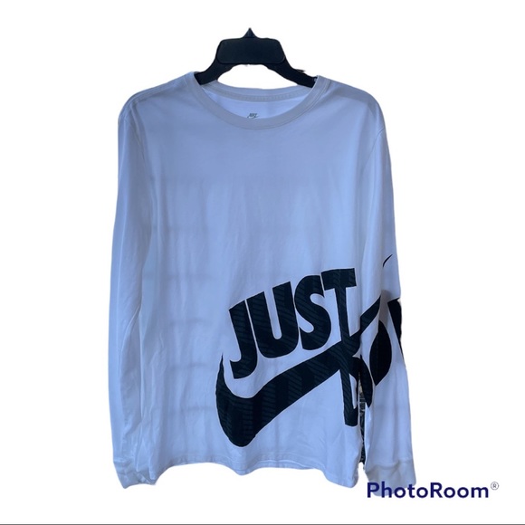 Nike Other - Nike Just Do it Long Sleeves Crew Neck T-Shirt Medium